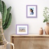 image:imageAmericanflat 11x14 Picture Frame with ShatterResistant Glass  Use as 8x10 Frame with Mat or Display 11x14 Photo Without Mat  Signature Collection  Picture Frames for Wall Display  Driftwood  Engineered Wood construction Shatterresistant glass hangs vertical or horizontal sawtooth hangers includedPurple