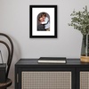 image:imageAmericanflat 11x14 Picture Frame with ShatterResistant Glass  Use as 8x10 Frame with Mat or Display 11x14 Photo Without Mat  Signature Collection  Picture Frames for Wall Display  Driftwood  Engineered Wood construction Shatterresistant glass hangs vertical or horizontal sawtooth hangers includedBlack