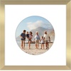 image:imageAmericanflat 11x14 Picture Frame with ShatterResistant Glass  Use as 8x10 Frame with Mat or Display 11x14 Photo Without Mat  Signature Collection  Picture Frames for Wall Display  Driftwood  Engineered Wood construction Shatterresistant glass hangs vertical or horizontal sawtooth hangers includedGold