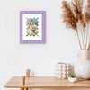 image:imageAmericanflat 11x14 Picture Frame with ShatterResistant Glass  Use as 8x10 Frame with Mat or Display 11x14 Photo Without Mat  Signature Collection  Picture Frames for Wall Display  Driftwood  Engineered Wood construction Shatterresistant glass hangs vertical or horizontal sawtooth hangers includedPurple