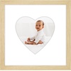 image:imageAmericanflat 11x14 Picture Frame with ShatterResistant Glass  Use as 8x10 Frame with Mat or Display 11x14 Photo Without Mat  Signature Collection  Picture Frames for Wall Display  Driftwood  Engineered Wood construction Shatterresistant glass hangs vertical or horizontal sawtooth hangers includedNatural Oak