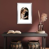 image:imageAmericanflat 11x14 Picture Frame with ShatterResistant Glass  Use as 8x10 Frame with Mat or Display 11x14 Photo Without Mat  Signature Collection  Picture Frames for Wall Display  Driftwood  Engineered Wood construction Shatterresistant glass hangs vertical or horizontal sawtooth hangers includedSilver