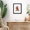 image:imageAmericanflat 11x14 Picture Frame with ShatterResistant Glass  Use as 8x10 Frame with Mat or Display 11x14 Photo Without Mat  Signature Collection  Picture Frames for Wall Display  Driftwood  Engineered Wood construction Shatterresistant glass hangs vertical or horizontal sawtooth hangers includedBlack