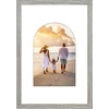 image:imageAmericanflat 11x14 Picture Frame with ShatterResistant Glass  Use as 8x10 Frame with Mat or Display 11x14 Photo Without Mat  Signature Collection  Picture Frames for Wall Display  Driftwood  Engineered Wood construction Shatterresistant glass hangs vertical or horizontal sawtooth hangers includedDriftwood
