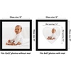 image:imageAmericanflat 11x14 Picture Frame with ShatterResistant Glass  Use as 8x10 Frame with Mat or Display 11x14 Photo Without Mat  Signature Collection  Picture Frames for Wall Display  Driftwood  Engineered Wood construction Shatterresistant glass hangs vertical or horizontal sawtooth hangers includedBlack