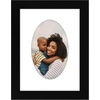 image:imageAmericanflat 11x14 Picture Frame with ShatterResistant Glass  Use as 8x10 Frame with Mat or Display 11x14 Photo Without Mat  Signature Collection  Picture Frames for Wall Display  Driftwood  Engineered Wood construction Shatterresistant glass hangs vertical or horizontal sawtooth hangers includedBlack