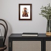 image:imageAmericanflat 11x14 Picture Frame with ShatterResistant Glass  Use as 8x10 Frame with Mat or Display 11x14 Photo Without Mat  Signature Collection  Picture Frames for Wall Display  Driftwood  Engineered Wood construction Shatterresistant glass hangs vertical or horizontal sawtooth hangers includedWalnut