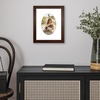 image:imageAmericanflat 11x14 Picture Frame with ShatterResistant Glass  Use as 8x10 Frame with Mat or Display 11x14 Photo Without Mat  Signature Collection  Picture Frames for Wall Display  Driftwood  Engineered Wood construction Shatterresistant glass hangs vertical or horizontal sawtooth hangers includedWalnut