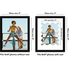 image:imageAmericanflat 11x14 Picture Frame with ShatterResistant Glass  Use as 8x10 Frame with Mat or Display 11x14 Photo Without Mat  Signature Collection  Picture Frames for Wall Display  Driftwood  Engineered Wood construction Shatterresistant glass hangs vertical or horizontal sawtooth hangers includedBlack