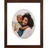 image:imageAmericanflat 11x14 Picture Frame with ShatterResistant Glass  Use as 8x10 Frame with Mat or Display 11x14 Photo Without Mat  Signature Collection  Picture Frames for Wall Display  Driftwood  Engineered Wood construction Shatterresistant glass hangs vertical or horizontal sawtooth hangers includedWalnut