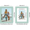 image:imageAmericanflat 11x14 Picture Frame with ShatterResistant Glass  Use as 8x10 Frame with Mat or Display 11x14 Photo Without Mat  Signature Collection  Picture Frames for Wall Display  Driftwood  Engineered Wood construction Shatterresistant glass hangs vertical or horizontal sawtooth hangers includedGreen