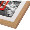 image:imageAmericanflat 11x14 Picture Frame with ShatterResistant Glass  Use as 8x10 Frame with Mat or Display 11x14 Photo Without Mat  Signature Collection  Picture Frames for Wall Display  Dark OakDark Oak