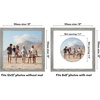 image:imageAmericanflat 11x14 Picture Frame with ShatterResistant Glass  Use as 8x10 Frame with Mat or Display 11x14 Photo Without Mat  Signature Collection  Picture Frames for Wall Display  Driftwood  Engineered Wood construction Shatterresistant glass hangs vertical or horizontal sawtooth hangers includedDriftwood