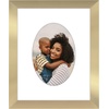 image:imageAmericanflat 11x14 Picture Frame with ShatterResistant Glass  Use as 8x10 Frame with Mat or Display 11x14 Photo Without Mat  Signature Collection  Picture Frames for Wall Display  Driftwood  Engineered Wood construction Shatterresistant glass hangs vertical or horizontal sawtooth hangers includedGold