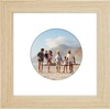 image:imageAmericanflat 11x14 Picture Frame with ShatterResistant Glass  Use as 8x10 Frame with Mat or Display 11x14 Photo Without Mat  Signature Collection  Picture Frames for Wall Display  Driftwood  Engineered Wood construction Shatterresistant glass hangs vertical or horizontal sawtooth hangers includedNatural Oak