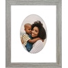 image:imageAmericanflat 11x14 Picture Frame with ShatterResistant Glass  Use as 8x10 Frame with Mat or Display 11x14 Photo Without Mat  Signature Collection  Picture Frames for Wall Display  Driftwood  Engineered Wood construction Shatterresistant glass hangs vertical or horizontal sawtooth hangers includedDriftwood