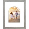 image:imageAmericanflat 11x14 Picture Frame with ShatterResistant Glass  Use as 8x10 Frame with Mat or Display 11x14 Photo Without Mat  Signature Collection  Picture Frames for Wall Display  Driftwood  Engineered Wood construction Shatterresistant glass hangs vertical or horizontal sawtooth hangers includedDriftwood