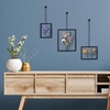 image:imageAmericanflat 11x14 Picture Frame with ShatterResistant Glass  Use as 8x10 Frame with Mat or Display 11x14 Photo Without Mat  Streamline Collection  Thin Border Picture Frames for Wall  Mahogany  Shatterresistant glass hangs vertical or horizontal sawtooth hangers included secure turntab backingBlack