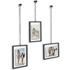 image:imageAmericanflat 11x14 Picture Frame with ShatterResistant Glass  Use as 8x10 Frame with Mat or Display 11x14 Photo Without Mat  Streamline Collection  Thin Border Picture Frames for Wall  Mahogany  Shatterresistant glass hangs vertical or horizontal sawtooth hangers included secure turntab backingBlack