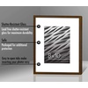 image:imageAmericanflat 11x14 Picture Frame with ShatterResistant Glass  Use as 8x10 Frame with Mat or Display 11x14 Photo Without Mat  Streamline Collection  Thin Border Picture Frames for Wall  Mahogany  Shatterresistant glass hangs vertical or horizontal sawtooth hangers included secure turntab backingWalnut