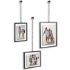 image:imageAmericanflat 11x14 Picture Frame with ShatterResistant Glass  Use as 8x10 Frame with Mat or Display 11x14 Photo Without Mat  Streamline Collection  Thin Border Picture Frames for Wall  Mahogany  Shatterresistant glass hangs vertical or horizontal sawtooth hangers included secure turntab backingBlack