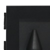 image:imageAmericanflat 11x14 Shadow Box Frame with ShatterResistant Glass  Silhouette Collection  Large Shadow Box Display Case for Tabletop and Wall Display  Dark Oak with Soft Felt Back  Shatterresistant glass 15 inch interior depth hangs vertical or horizontal displays keepsakes medals and memorabiliaBlack