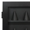image:imageAmericanflat 11x14 Shadow Box Frame with ShatterResistant Glass  Silhouette Collection  Large Shadow Box Display Case for Tabletop and Wall Display  Dark Oak with Soft Felt Back  Shatterresistant glass 15 inch interior depth hangs vertical or horizontal displays keepsakes medals and memorabiliaBlack