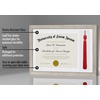 image:imageAmericanflat 11x16 Graduation Frame  ShatterResistant Glass  Fits 85x11 Diplomas with Tassel Opening  Engineered Wood Diploma Frame with Tassel Holder for Wall Display  DriftwoodDriftwood