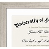 image:imageAmericanflat 11x16 Graduation Frame  ShatterResistant Glass  Fits 85x11 Diplomas with Tassel Opening  Engineered Wood Diploma Frame with Tassel Holder for Wall Display  DriftwoodDriftwood