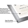 image:imageAmericanflat 11x16 Graduation Frame  ShatterResistant Glass  Fits 85x11 Diplomas with Tassel Opening  Engineered Wood Diploma Frame with Tassel Holder for Wall Display  DriftwoodSilver