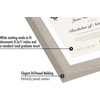 image:imageAmericanflat 11x16 Graduation Frame  ShatterResistant Glass  Fits 85x11 Diplomas with Tassel Opening  Engineered Wood Diploma Frame with Tassel Holder for Wall Display  DriftwoodDriftwood
