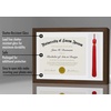 image:imageAmericanflat 11x16 Graduation Frame  ShatterResistant Glass  Fits 85x11 Diplomas with Tassel Opening  Engineered Wood Diploma Frame with Tassel Holder for Wall Display  DriftwoodWalnut