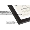 image:imageAmericanflat 11x16 Graduation Frame  ShatterResistant Glass  Fits 85x11 Diplomas with Tassel Opening  Engineered Wood Diploma Frame with Tassel Holder for Wall Display  DriftwoodBlack