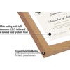 image:imageAmericanflat 11x16 Graduation Frame  ShatterResistant Glass  Fits 85x11 Diplomas with Tassel Opening  Engineered Wood Diploma Frame with Tassel Holder for Wall Display  DriftwoodDark Oak