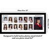 image:imageAmericanflat 11x17 Picture Frame with ShatterResistant Glass  Signature Collection  GalleryStyle Frames Made of Engineered Wood  Photo Frame for Wall Display  Gold9x22