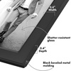 image:imageAmericanflat 12x18 Poster Frame  Driftwood Engineered Wood with Polished Plexiglass  Wide Picture Frame for Vertical or Horizontal Wall Display  Epic Collection  Driftwood  Polished plexiglass front hangs vertical or horizontal sawtooth hangers included secure turntab backingBlack