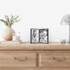 image:imageAmericanflat 12x18 Poster Frame  Driftwood Engineered Wood with Polished Plexiglass  Wide Picture Frame for Vertical or Horizontal Wall Display  Epic Collection  Driftwood  Polished plexiglass front hangs vertical or horizontal sawtooth hangers included secure turntab backingBlack