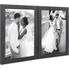 image:imageAmericanflat 12x18 Poster Frame  Driftwood Engineered Wood with Polished Plexiglass  Wide Picture Frame for Vertical or Horizontal Wall Display  Epic Collection  Driftwood  Polished plexiglass front hangs vertical or horizontal sawtooth hangers included secure turntab backingBlack