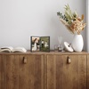 image:imageAmericanflat 12x18 Poster Frame  Driftwood Engineered Wood with Polished Plexiglass  Wide Picture Frame for Vertical or Horizontal Wall Display  Epic Collection  Driftwood  Polished plexiglass front hangs vertical or horizontal sawtooth hangers included secure turntab backingBlack