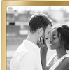 image:imageAmericanflat 12x18 Poster Frame  Driftwood Engineered Wood with Polished Plexiglass  Wide Picture Frame for Vertical or Horizontal Wall Display  Epic Collection  Driftwood  Polished plexiglass front hangs vertical or horizontal sawtooth hangers included secure turntab backingGold