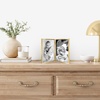 image:imageAmericanflat 12x18 Poster Frame  Driftwood Engineered Wood with Polished Plexiglass  Wide Picture Frame for Vertical or Horizontal Wall Display  Epic Collection  Driftwood  Polished plexiglass front hangs vertical or horizontal sawtooth hangers included secure turntab backingGold