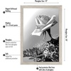 image:imageAmericanflat 12x18 Poster Frame  Driftwood Engineered Wood with Polished Plexiglass  Wide Picture Frame for Vertical or Horizontal Wall Display  Epic Collection  Driftwood  Polished plexiglass front hangs vertical or horizontal sawtooth hangers included secure turntab backingDriftwood