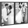 image:imageAmericanflat 12x18 Poster Frame  Driftwood Engineered Wood with Polished Plexiglass  Wide Picture Frame for Vertical or Horizontal Wall Display  Epic Collection  Driftwood  Polished plexiglass front hangs vertical or horizontal sawtooth hangers included secure turntab backingBlack
