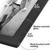 image:imageAmericanflat 12x18 Poster Frame  Driftwood Engineered Wood with Polished Plexiglass  Wide Picture Frame for Vertical or Horizontal Wall Display  Epic Collection  Driftwood  Polished plexiglass front hangs vertical or horizontal sawtooth hangers included secure turntab backingBlack
