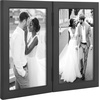image:imageAmericanflat 12x18 Poster Frame  Driftwood Engineered Wood with Polished Plexiglass  Wide Picture Frame for Vertical or Horizontal Wall Display  Epic Collection  Driftwood  Polished plexiglass front hangs vertical or horizontal sawtooth hangers included secure turntab backingBlack