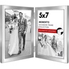 image:imageAmericanflat 12x18 Poster Frame  Driftwood Engineered Wood with Polished Plexiglass  Wide Picture Frame for Vertical or Horizontal Wall Display  Epic Collection  Driftwood  Polished plexiglass front hangs vertical or horizontal sawtooth hangers included secure turntab backingSilver