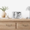 image:imageAmericanflat 12x18 Poster Frame  Driftwood Engineered Wood with Polished Plexiglass  Wide Picture Frame for Vertical or Horizontal Wall Display  Epic Collection  Driftwood  Polished plexiglass front hangs vertical or horizontal sawtooth hangers included secure turntab backingSilver