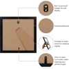 image:imageAmericanflat 12x18 Poster Frame with ShatterResistant Glass  Signature Collection  GalleryStyle Frames Made of Engineered Wood  Photo Frame for Wall Display  Driftwood8x8