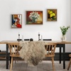 image:imageAmericanflat 12x18 Poster Frame with ShatterResistant Glass  Signature Collection  GalleryStyle Frames Made of Engineered Wood  Photo Frame for Wall Display  Dark OakOak