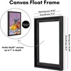 image:imageAmericanflat 12x18 Poster Frame with ShatterResistant Glass  Signature Collection  GalleryStyle Frames Made of Engineered Wood  Photo Frame for Wall Display  Dark OakBlack